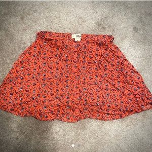 Mudd Floral A-Line Skirt  🌺